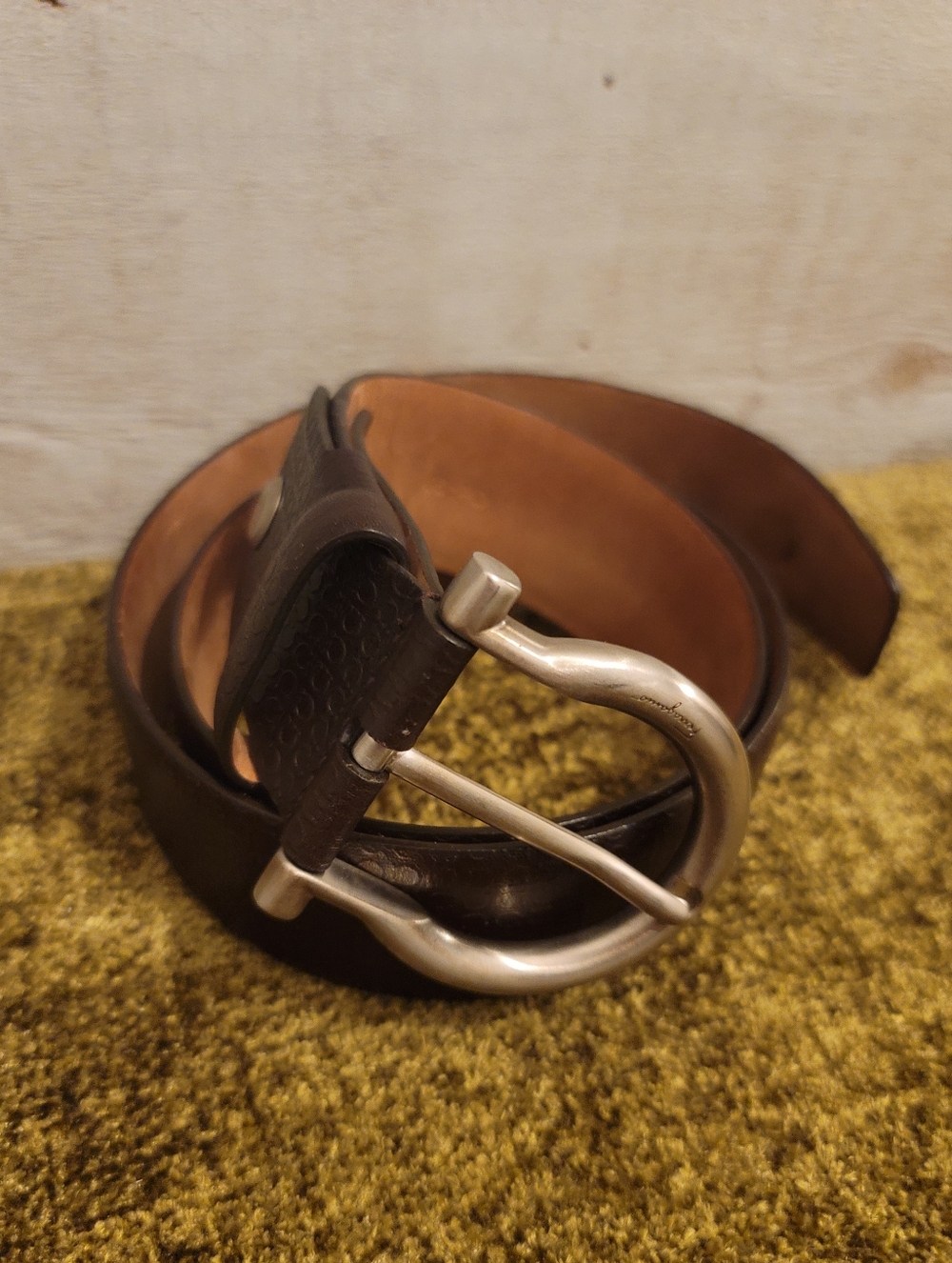 Salvatore Ferragamo Monogram Belt